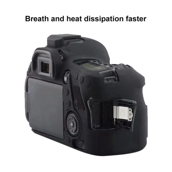 Canon EOS 6D Mark II Soft Silicone Protective Case (Red) - Image 6