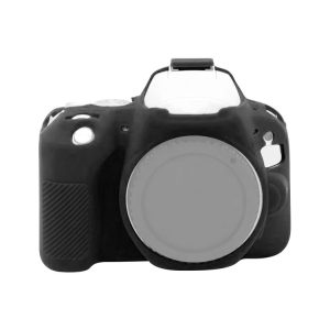 Canon EOS 200D / EOS 200D Mark II Soft Silicone Protective Case (Black)