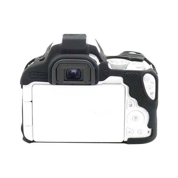 Canon EOS 200D / EOS 200D Mark II Soft Silicone Protective Case (Black) - Image 3