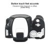 Canon EOS 200D / EOS 200D Mark II Soft Silicone Protective Case (Black) - Image 5