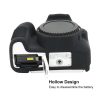 Canon EOS 200D / EOS 200D Mark II Soft Silicone Protective Case (Black) - Image 7