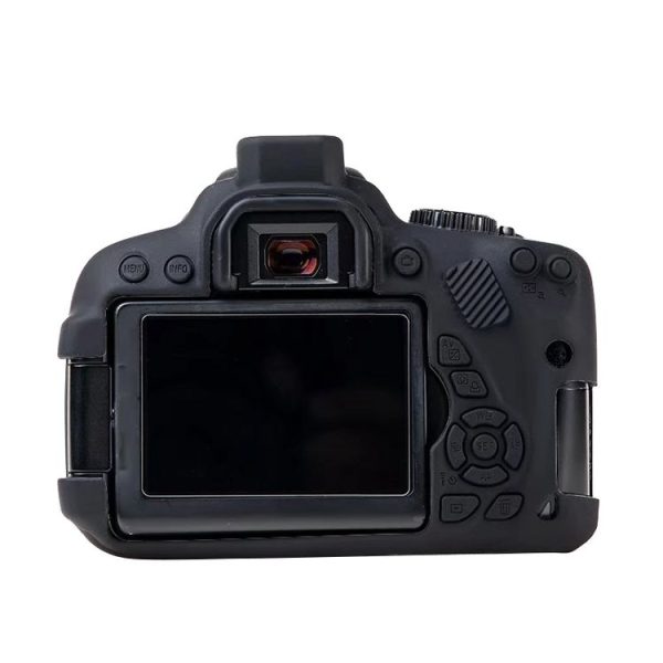 Canon EOS 600D Soft Silicone Protective Case (Black) - Image 3