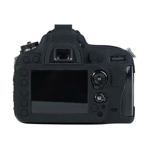 Nikon D600 / D610 Soft Silicone Protective Case (Black) - Image 3