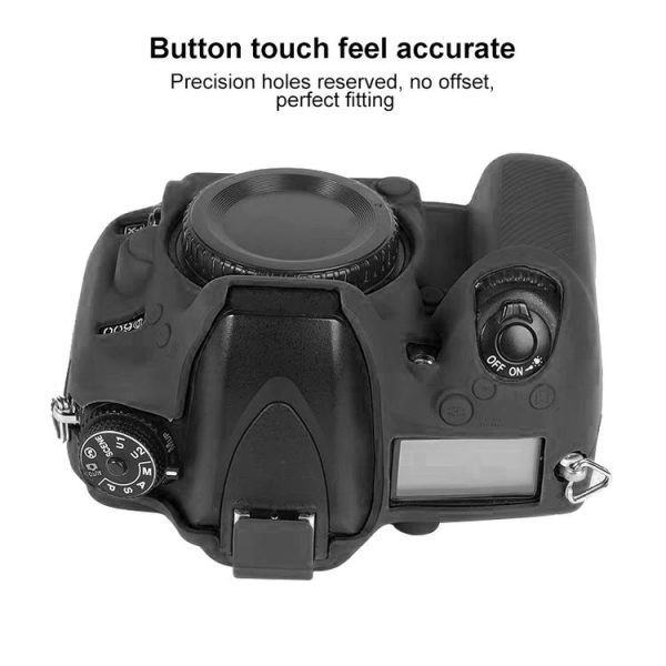 Nikon D600 / D610 Soft Silicone Protective Case (Black) - Image 5