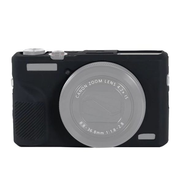 Canon PowerShot G7 X Mark III / G7X III / G7X3 Soft Silicone Protective Case (Black)