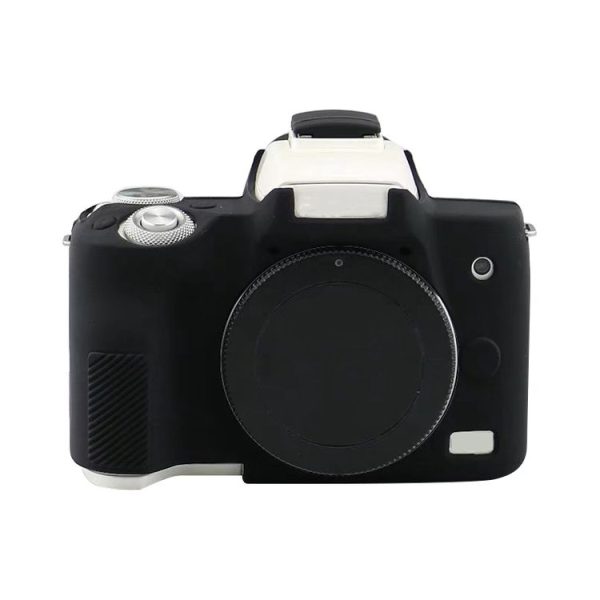 Canon EOS M50 Mark II / M50 II Soft Silicone Protective Case (Black) - Image 2