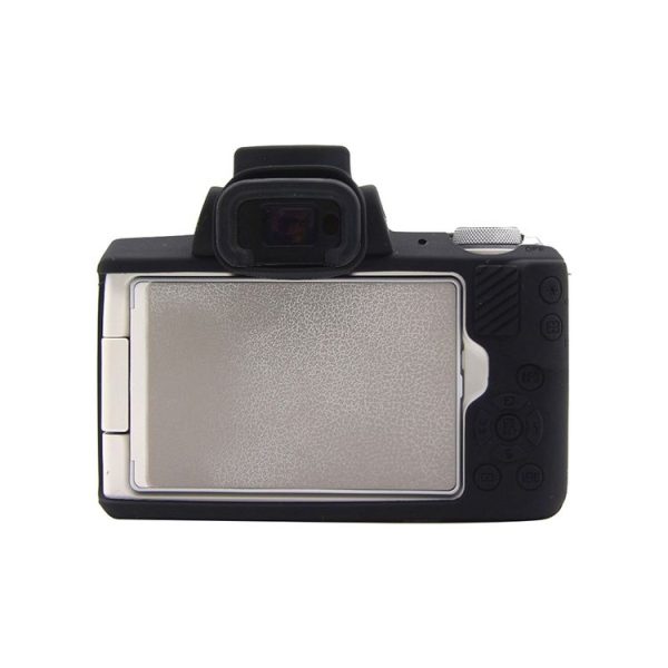 Canon EOS M50 Mark II / M50 II Soft Silicone Protective Case (Black) - Image 3