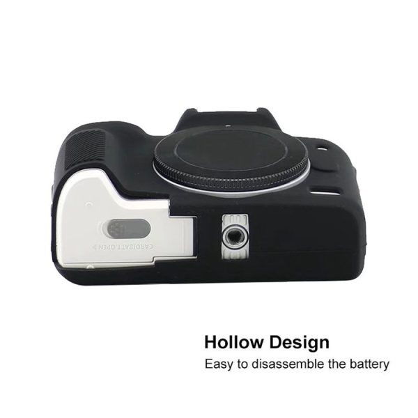 Canon EOS M50 Mark II / M50 II Soft Silicone Protective Case (Black) - Image 7