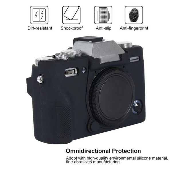 FUJIFILM X-T30 Soft Silicone Protective Case (Black) - Image 4