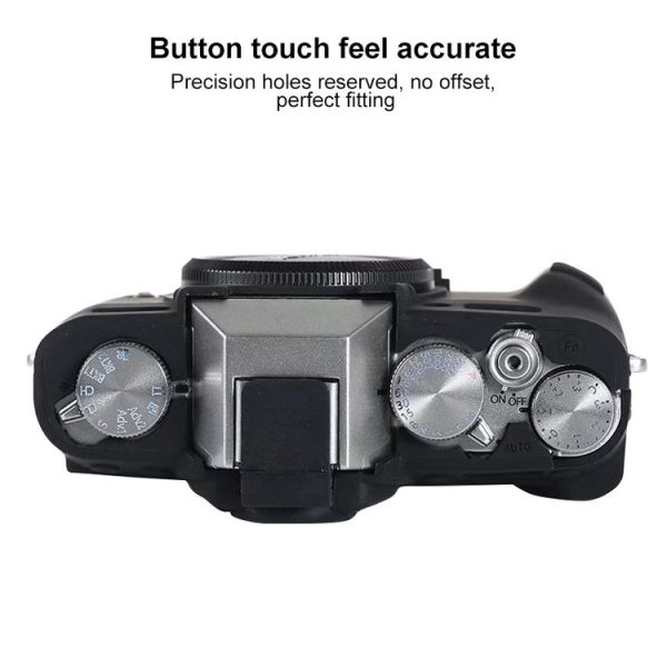 FUJIFILM X-T30 Soft Silicone Protective Case (Black) - Image 5