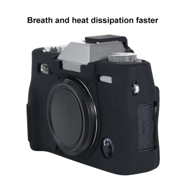 FUJIFILM X-T30 Soft Silicone Protective Case (Black) - Image 6