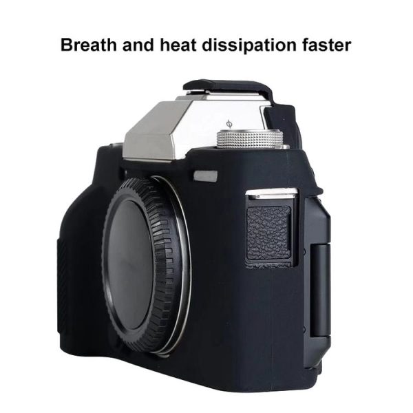 Soft Silicone Protective Case for FUJIFILM X-T200 (Black) - Image 6