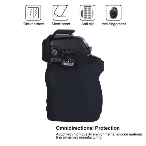 Soft Silicone Protective Case for Nikon Z50 (Black) - Image 4