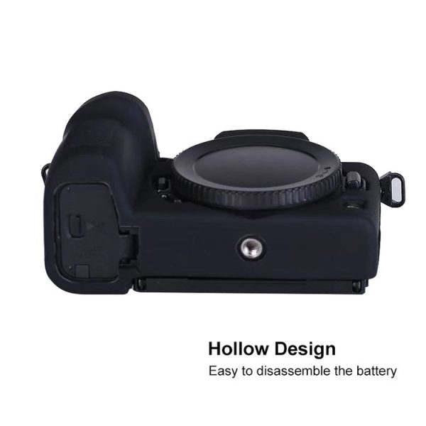 Soft Silicone Protective Case for Nikon Z50 (Black) - Image 7