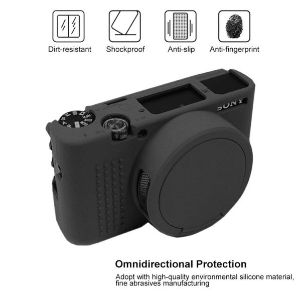 Soft Silicone Protective Case for Sony ZV-1 (Yellow) - Image 3