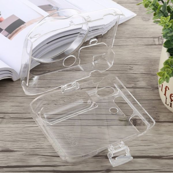 Protective Crystal Shell Case with Strap for FUJIFILM instax mini 70 (Transparent) - Image 5