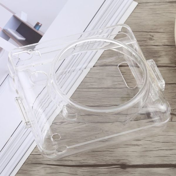 Protective Crystal Shell Case with Strap for FUJIFILM instax SQUARE SQ6 (Transparent) - Image 3