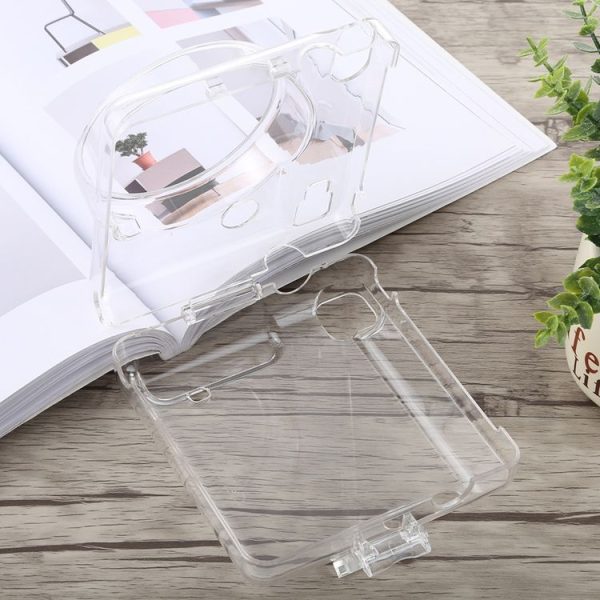 Protective Crystal Shell Case with Strap for FUJIFILM instax SQUARE SQ6 (Transparent) - Image 5