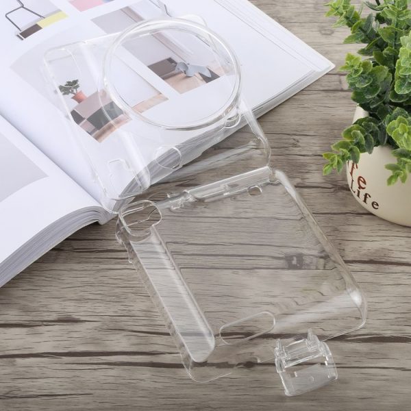 Protective Crystal Shell Case with Strap for FUJIFILM instax SQUARE SQ6 (Transparent) - Image 6