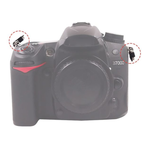 10 PCS BEXIN ZH-TQ Camera Shoulder Strap Split Triangle Ring Hook with Bracket - Image 6