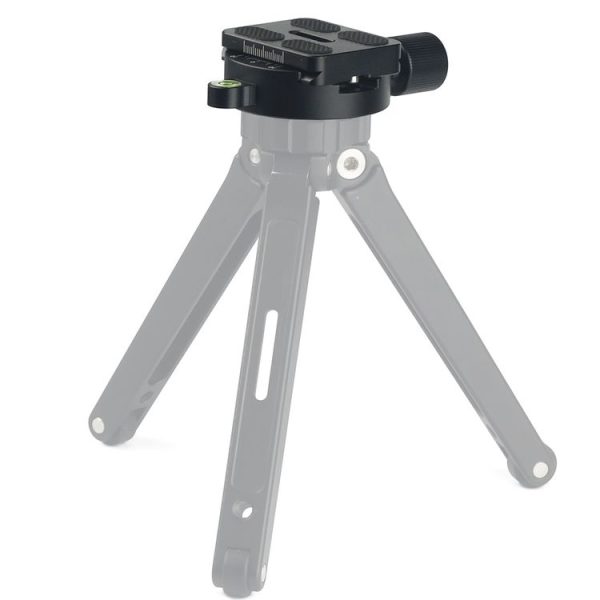 DM-55 Aluminum Alloy Round Clamp with Arca-Swiss Quick Release Plate (Black) - Image 5