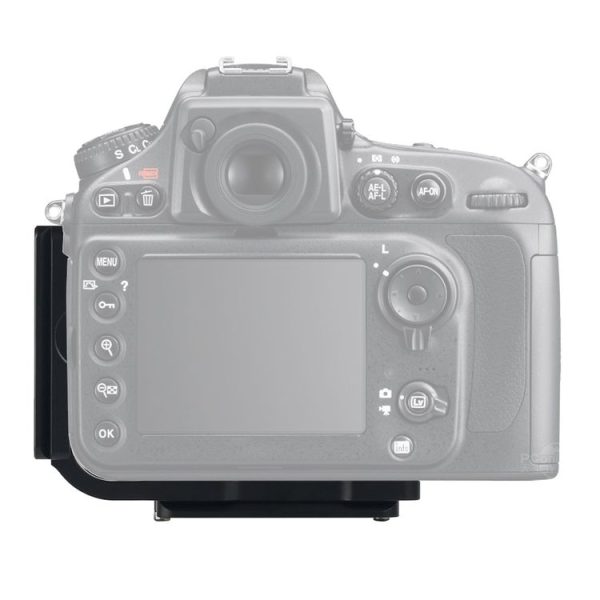 Vertical Shoot Quick Release L Plate Bracket Base Holder for Nikon D800 / D800E / D810 (Black) - Image 7