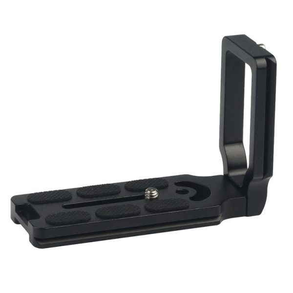 105 Extension Board Vertical Shoot Quick Release L Plate Bracket Base Holder (Black)