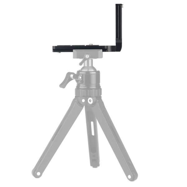 105 Extension Board Vertical Shoot Quick Release L Plate Bracket Base Holder (Black) - Image 5