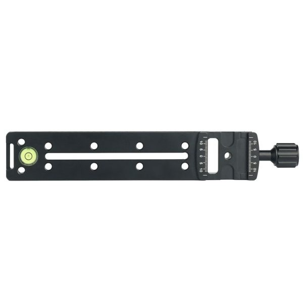 NNR200 Multi-Purpose 200mm Nodal Rail Slide Plate QR Clamp Macro Panoramic Bracket (Black) - Image 4