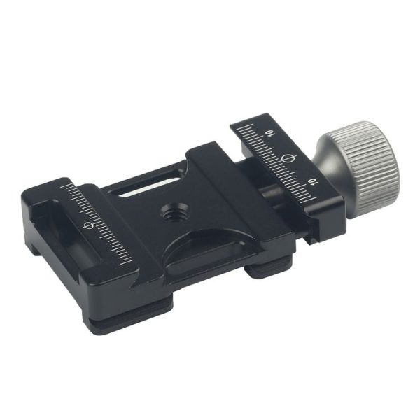 DC38Q Arca Swiss Quick Release Clamp Adapter Plate Mount (Black)