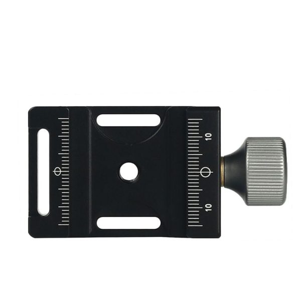 DC38Q Arca Swiss Quick Release Clamp Adapter Plate Mount (Black) - Image 2