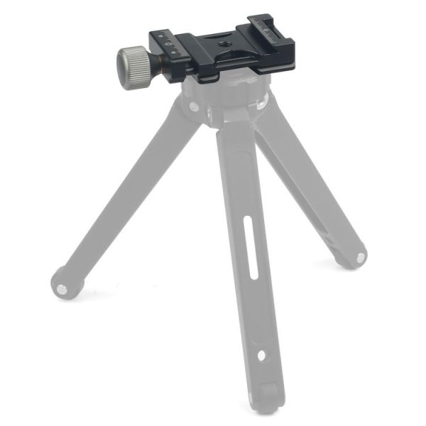 DC38Q Arca Swiss Quick Release Clamp Adapter Plate Mount (Black) - Image 5