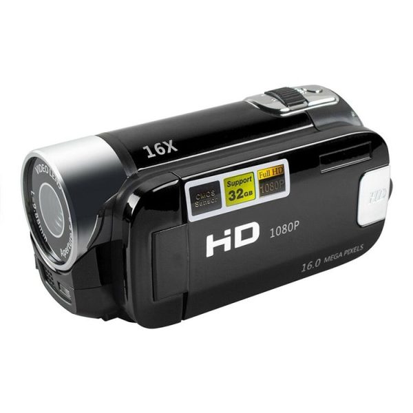 16X Digital Zoom HD 16 Million Pixel Home Travel DV Camera, EU Plug (Black) - Image 3