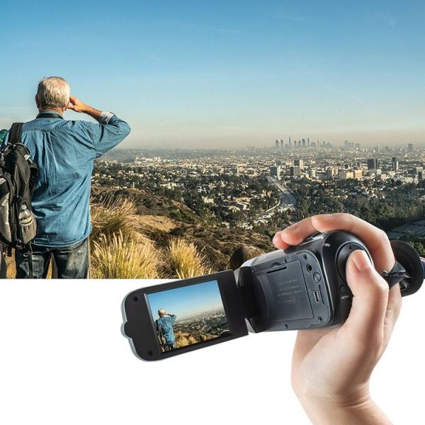 16X Digital Zoom HD 16 Million Pixel Home Travel DV Camera, EU Plug (Black) - Image 7