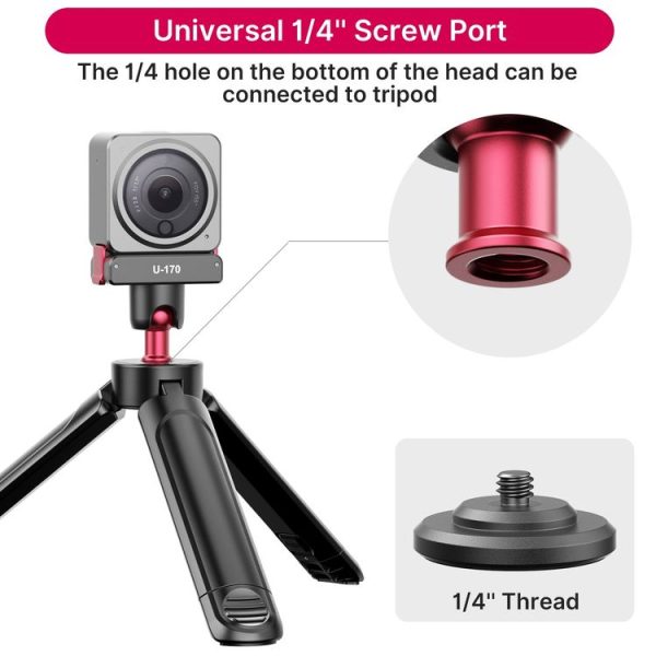 Ulanzi U-170 Magnetic Metal Adapter Mount for DJI Action 2 - Image 6