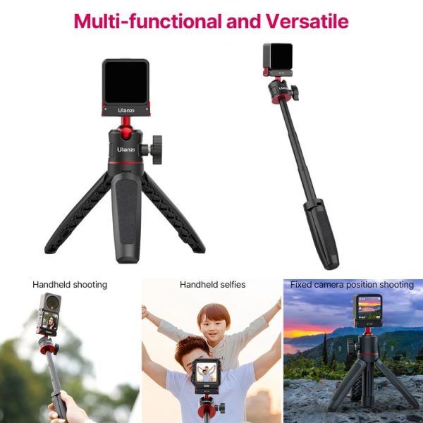 Ulanzi MT-50 Magnetic Quick Release 3-Section Expansion Tripod for DJI Action 2 - Image 6