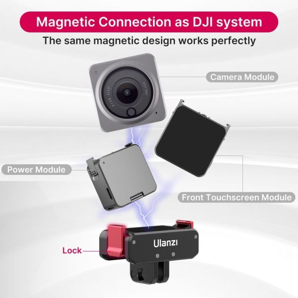 Ulanzi OA-11 Metal Magnetic Folding Base Adapter for DJI Action 2 - Image 5