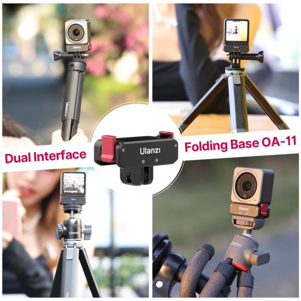 Ulanzi OA-11 Metal Magnetic Folding Base Adapter for DJI Action 2 - Image 7