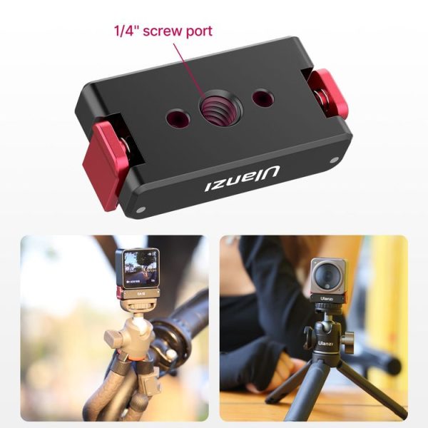 Ulanzi OA-12 Metal Magnetic 1 / 4 Base Adapter for DJI Action 2 - Image 4