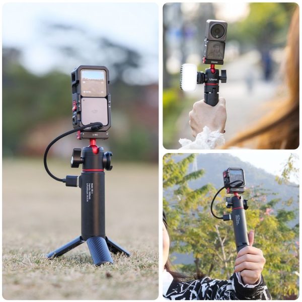Ulanzi U-180 Magnetic Ball Head Cold Shoe Metal Adapter Mount for DJI Action 2 - Image 7