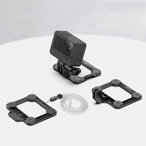 Ulanzi GP-16 Magnetic Action Camera Mount Quick Release Base For GoPro HERO10 Black / 9 Black / 8 Black - Image 7