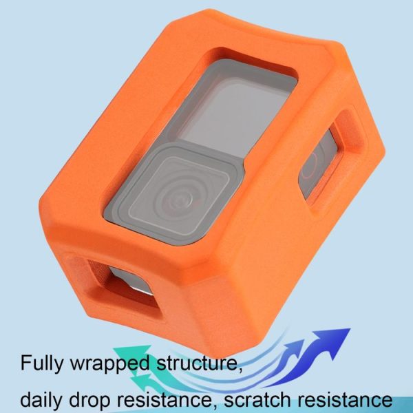 EVA Floaty Case for GoPro HERO10 Black / HERO9 Black (Orange) - Image 6