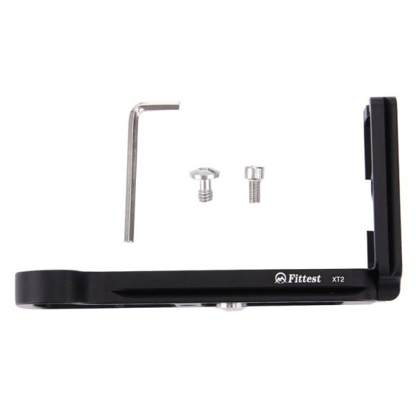 Fittest XT2 Aluminium Alloy Camera Bracket Grip Holder Quick Release L Plate for DSLR - Image 5