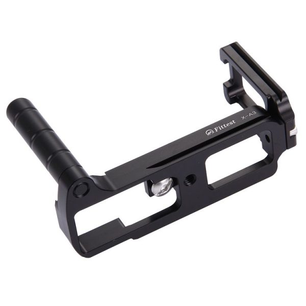 Fittest X-A3 Aluminium Alloy Camera Bracket Grip Holder Quick Release L Plate for DSLR - Image 3
