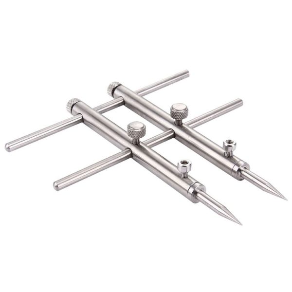 LRT-03 Professional DSLR Camera Lens Stainless Steel Spanner Wrench Open Repair Tool Kit with 3 Pairs of Spare Head - Image 5