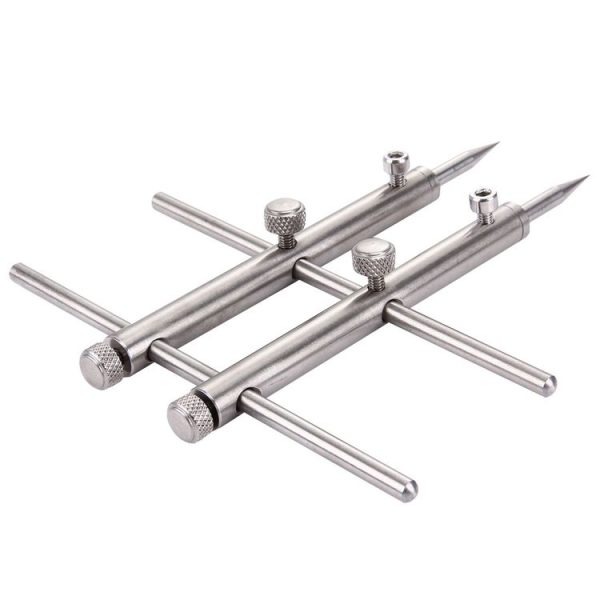 LRT-03 Professional DSLR Camera Lens Stainless Steel Spanner Wrench Open Repair Tool Kit with 3 Pairs of Spare Head - Image 6
