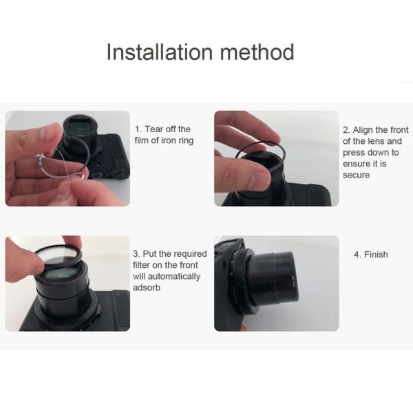 JSR ND16 Lens Filter for Panasonic LUMIX LX10 - Image 4
