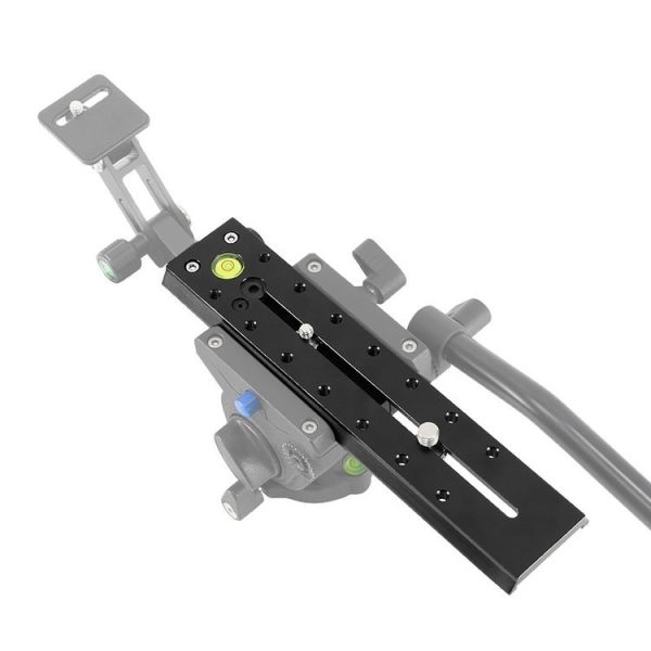 BEXIN VR-220L 220mm Length Aluminum Alloy Extended Quick Release Plate for Manfrotto / Sachtler (Black) - Image 3
