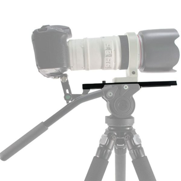 BEXIN VR-220L 220mm Length Aluminum Alloy Extended Quick Release Plate for Manfrotto / Sachtler (Black) - Image 4