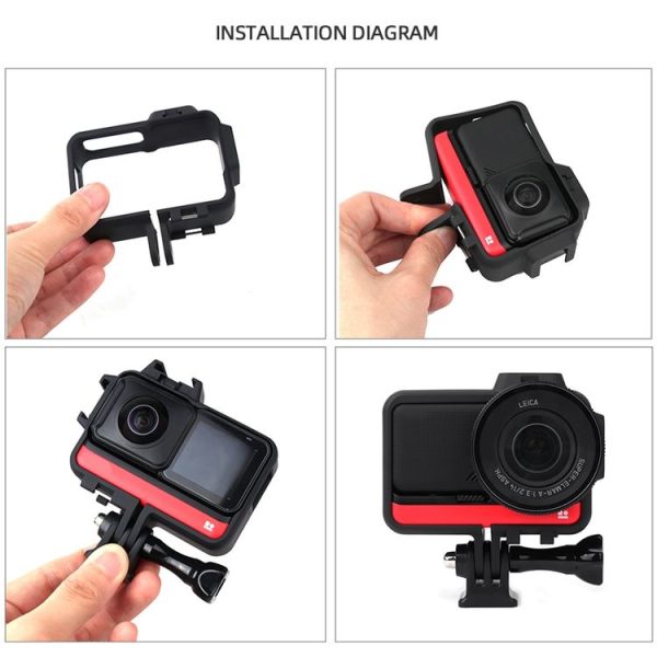 Plastic Frame Case for Insta360 One RS 4K / Twin Edition - Image 5